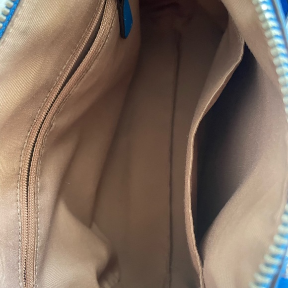 Coach blue purse - Picture 4 of 8